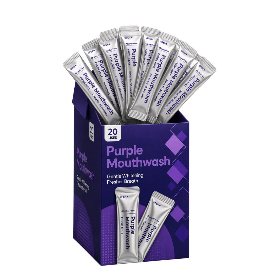 Purple Mouthwash