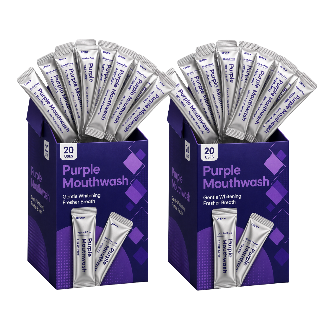 Purple Mouthwash